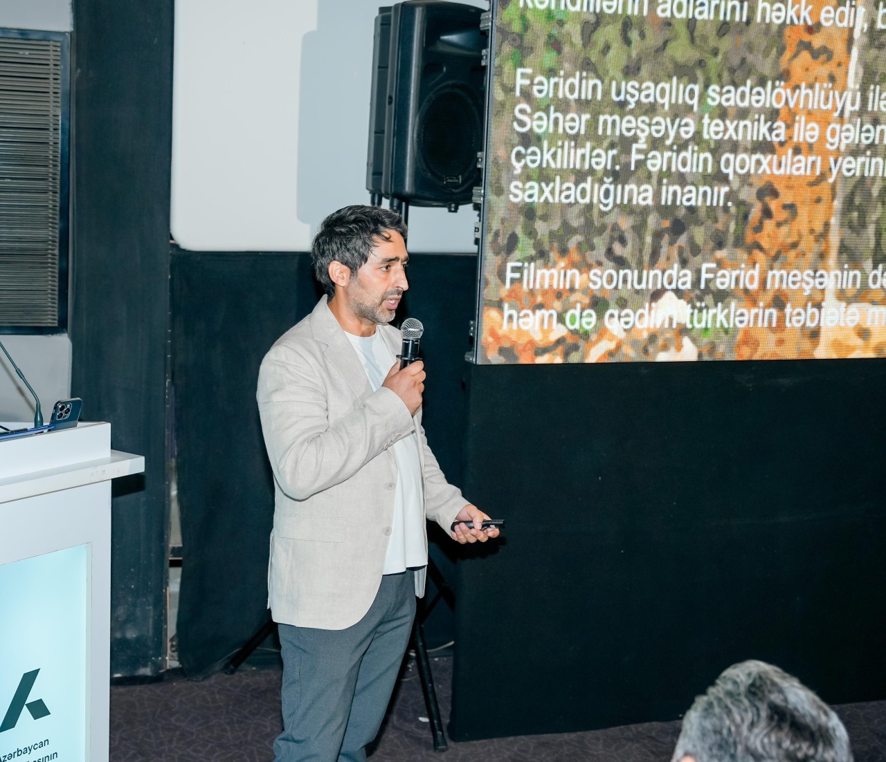 Dövlət dəstəyi ilə istehsal ediləcək film layihələri müsabiqəsi üzrə növbəti pitçinq keçirilib - FOTOLAR